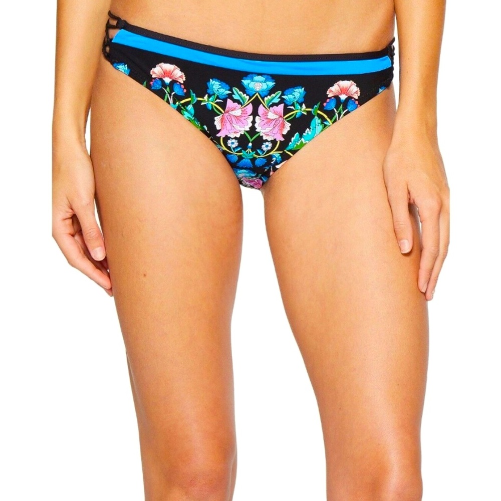 NWOT Nanette Lepore Damask Bikini Bottom Medium